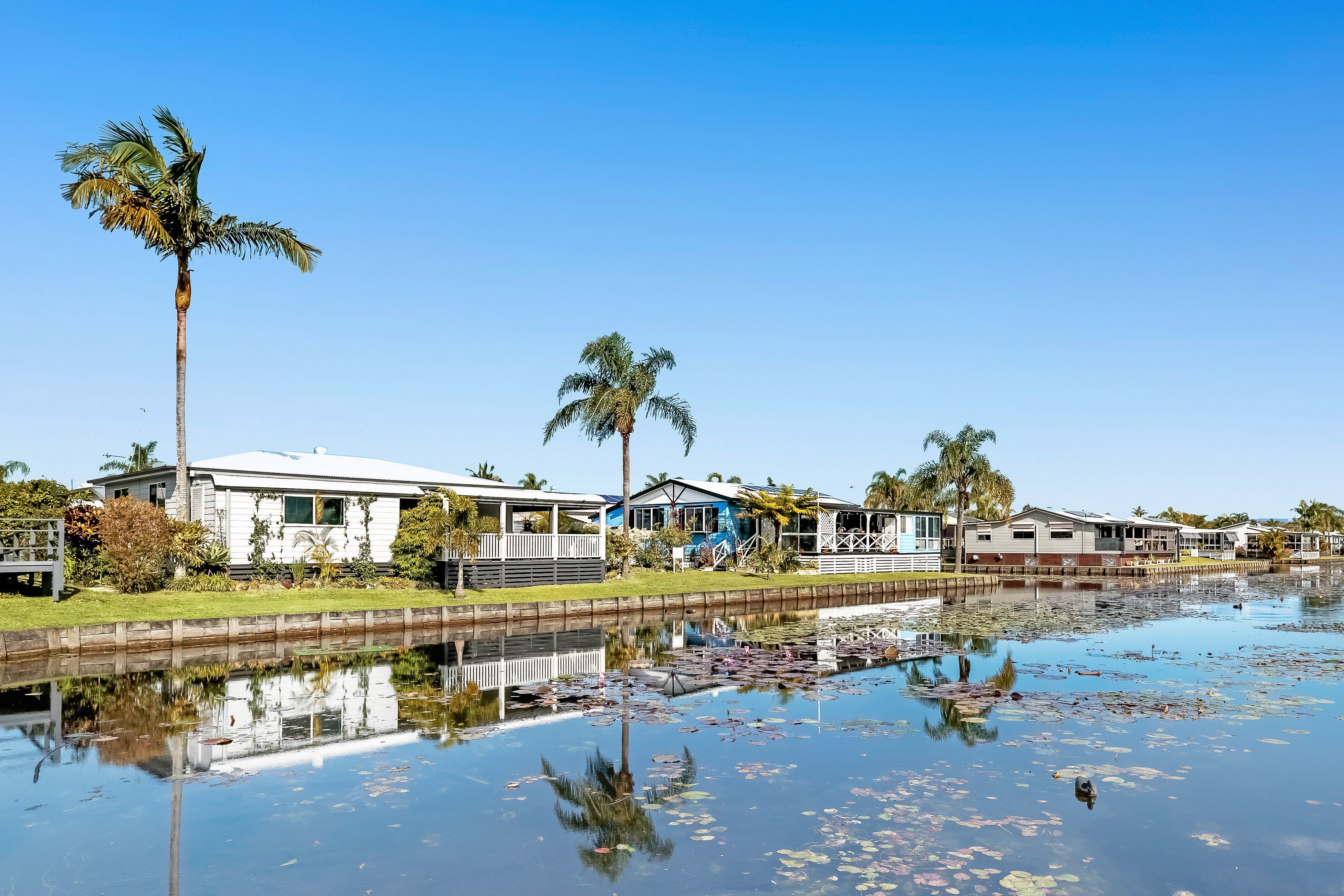 Idyllic over-50s living with breathtaking lake views